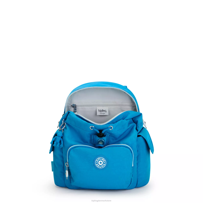Kipling Kvinder city ​​pack mini rygsæk XVLD414 mini tasker ivrig blå