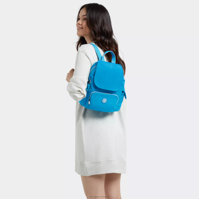 Kipling Kvinder city ​​pack mini rygsæk XVLD414 mini tasker ivrig blå