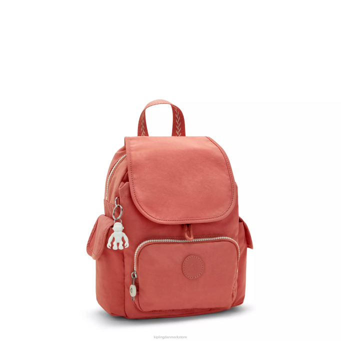 Kipling Kvinder city ​​pack mini rygsæk XVLD416 mini tasker vintage pink