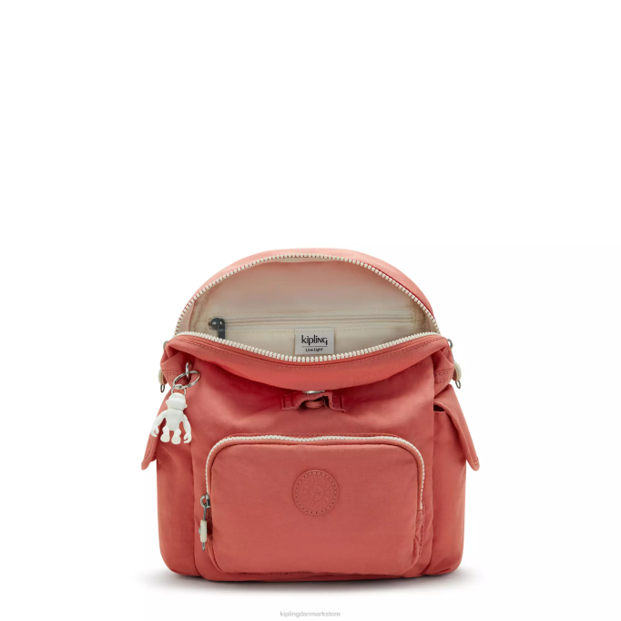 Kipling Kvinder city ​​pack mini rygsæk XVLD416 mini tasker vintage pink