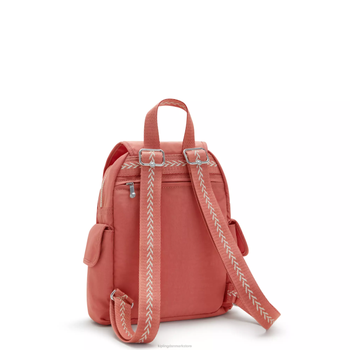 Kipling Kvinder city ​​pack mini rygsæk XVLD416 mini tasker vintage pink