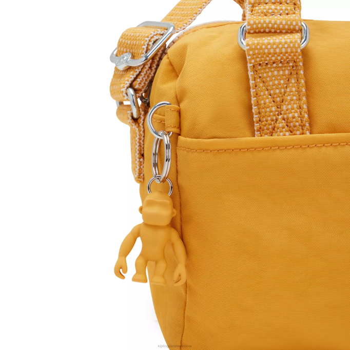 Kipling Kvinder folki mini håndtaske XVLD14 mini tasker hurtig gul
