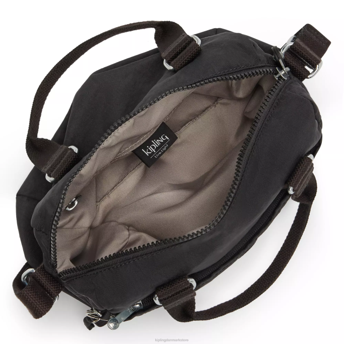 Kipling Kvinder folki mini håndtaske XVLD15 mini tasker sort noir
