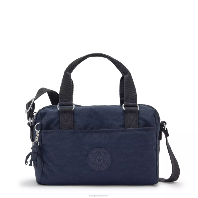 Kipling Kvinder folki mini håndtaske XVLD16 mini tasker blå blå