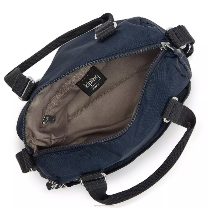 Kipling Kvinder folki mini håndtaske XVLD16 mini tasker blå blå
