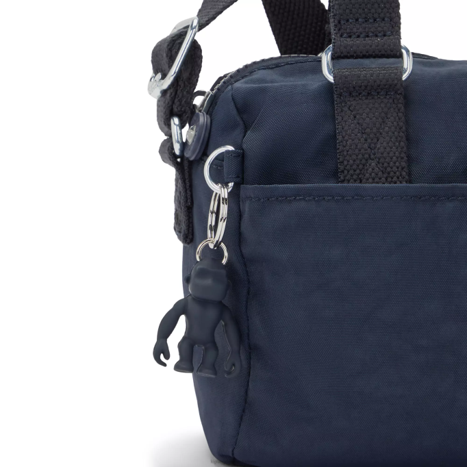 Kipling Kvinder folki mini håndtaske XVLD16 mini tasker blå blå