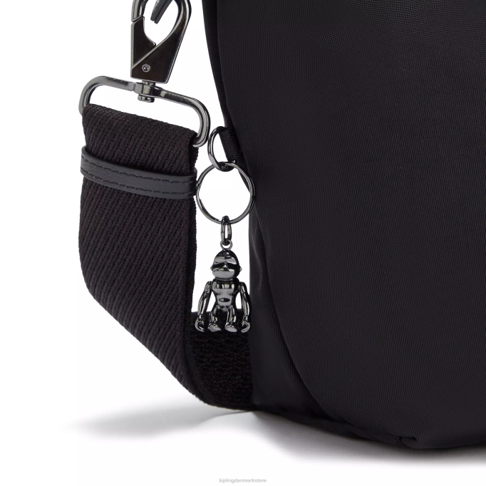 Kipling Kvinder kala mini håndtaske XVLD77 mini tasker rig sort