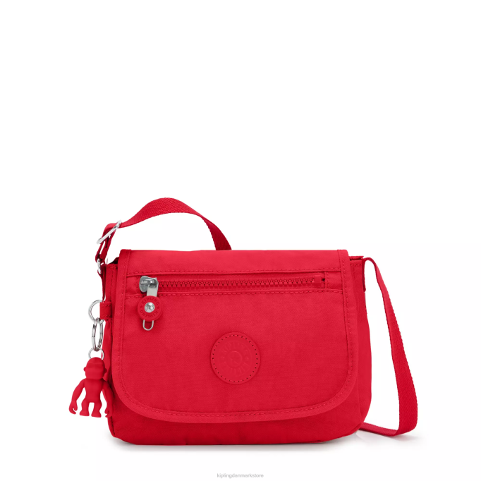 Kipling Kvinder sabian crossbody mini taske XVLD195 mini tasker rød rouge