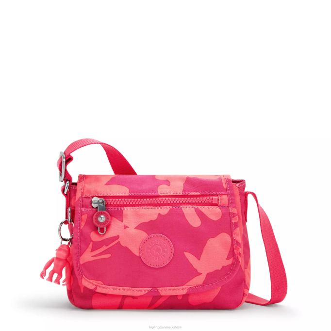 Kipling Kvinder sabian-printet crossbody minitaske XVLD9 mini tasker koral blomst