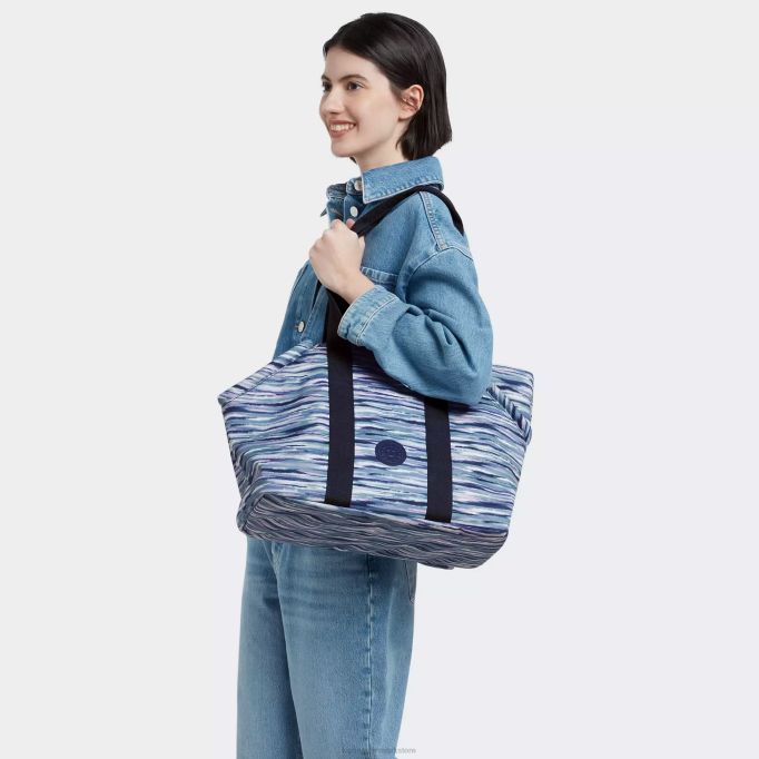 Kipling Kvinder art m pet mulepose XVLD277 muleposer børste striber