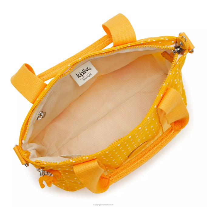 Kipling Kvinder asseni mulepose med miniprint XVLD83 muleposer blød prik gul