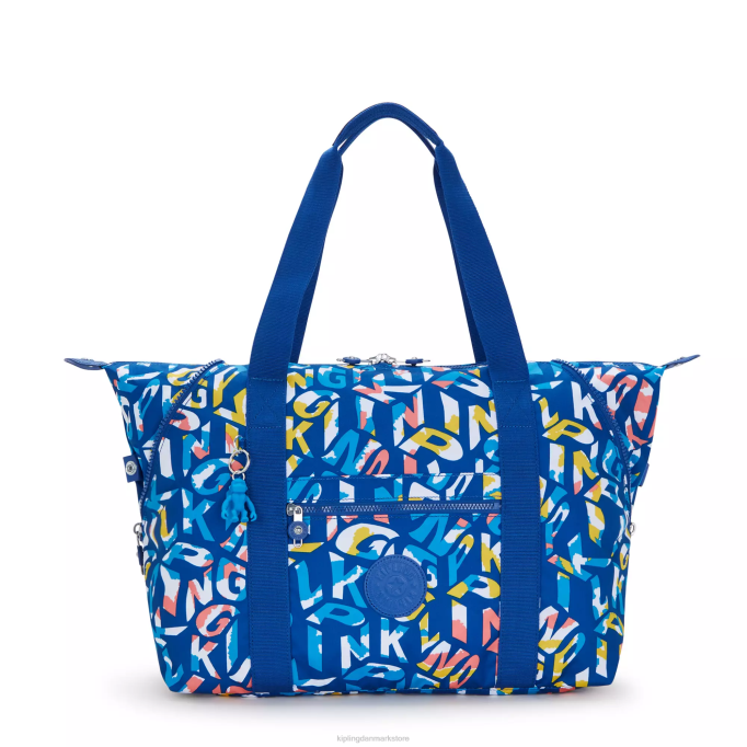 Kipling Kvinder kunststoftaske med mellemtryk XVLD259 muleposer neon