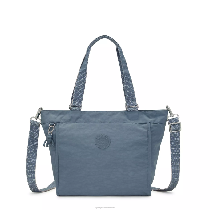 Kipling Kvinder ny shopper lille mulepose XVLD274 muleposer børste blå