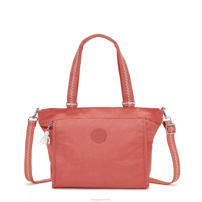 Kipling Kvinder ny shopper lille mulepose XVLD276 muleposer vintage pink