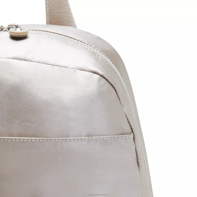 Kipling Kvinder maisie ble rygsæk XVLD280 pusletasker metallisk glød