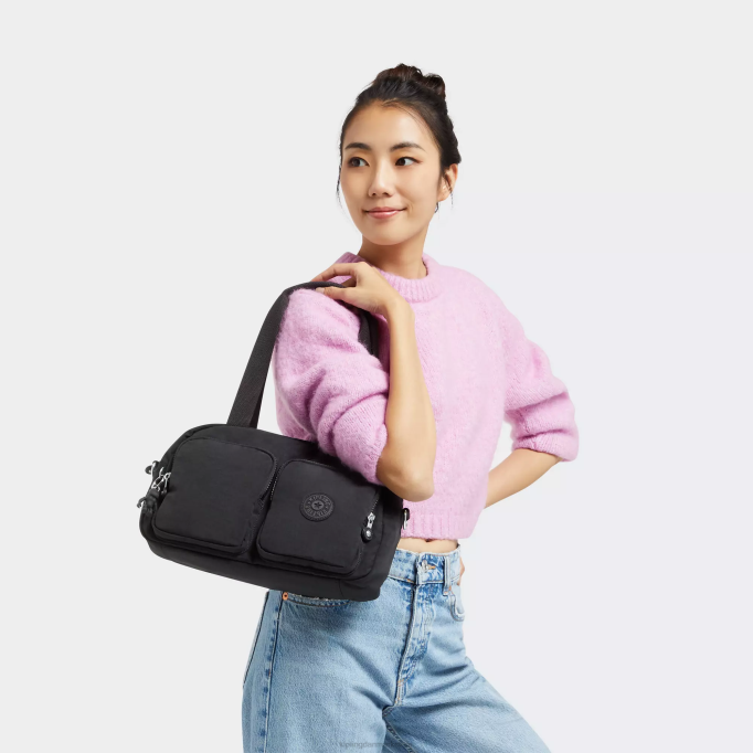 Kipling Kvinder cool defea skuldertaske XVLD224 skuldertasker sort noir