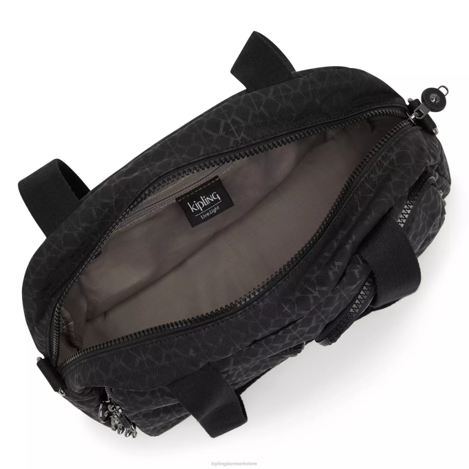 Kipling Kvinder cool skuldertaske med defea print XVLD234 skuldertasker signatur præget