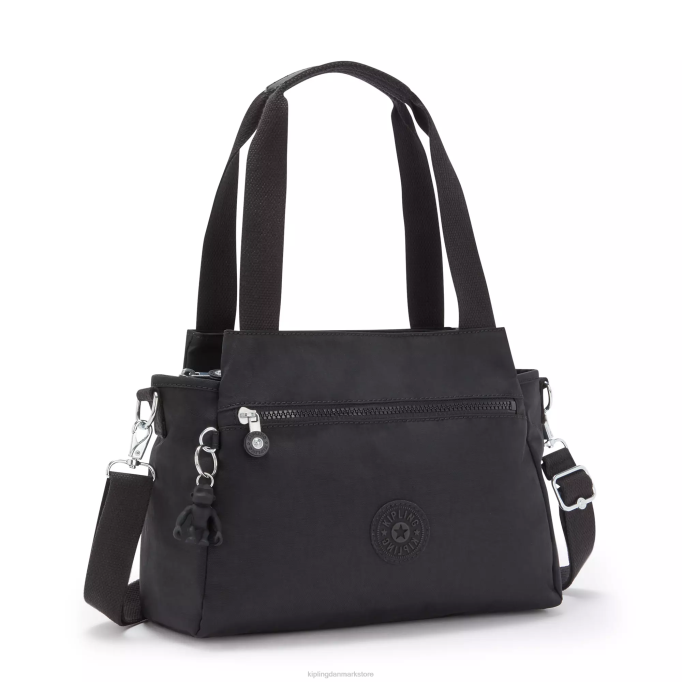 Kipling Kvinder elysia skuldertaske XVLD154 skuldertasker sort noir