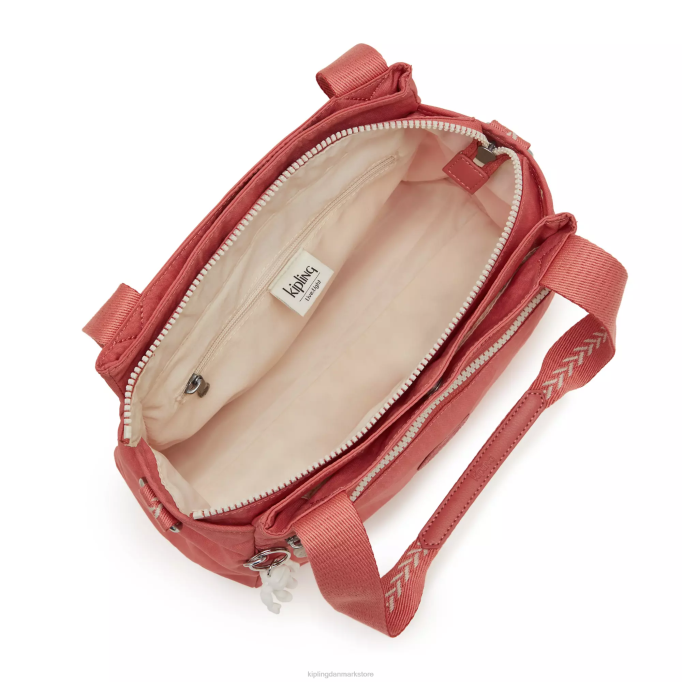 Kipling Kvinder elysia skuldertaske XVLD157 skuldertasker vintage pink