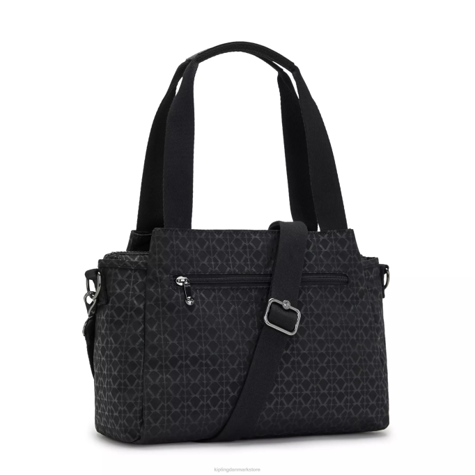 Kipling Kvinder skuldertaske med elysia-print XVLD192 skuldertasker signatur præget
