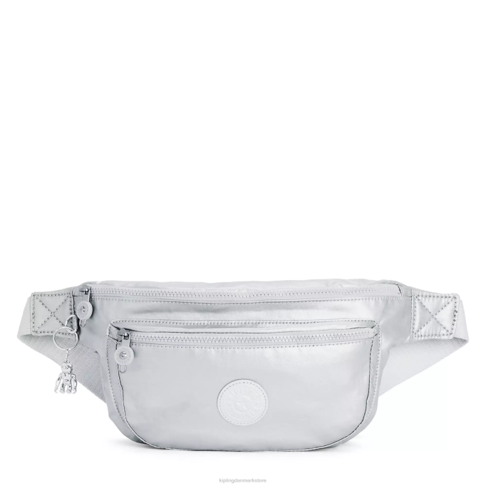 Kipling Kvinder yasemina ekstra stor metallisk taljepakke XVLD284 taljepakke lyst metallisk