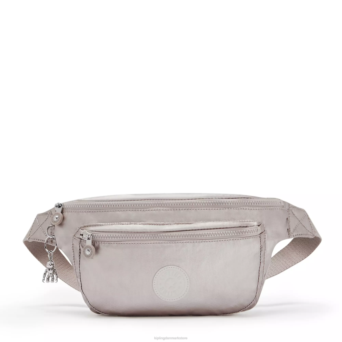 Kipling Kvinder yasemina ekstra stor metallisk taljepakke XVLD285 taljepakke metallisk glød