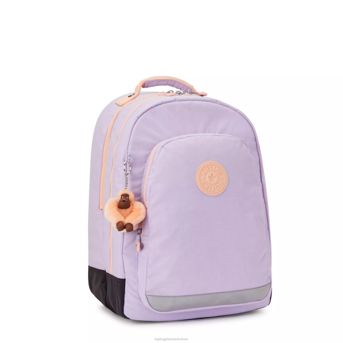 Kipling Kvinder klasseværelse 17\" laptop rygsæk XVLD437 bærbare rygsække endeløs lilla c