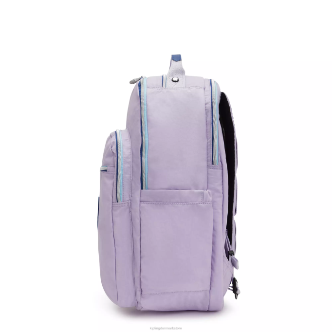 Kipling Kvinder seoul ekstra stor 17\" laptop rygsæk XVLD441 bærbare rygsække endeløs lilla sjov