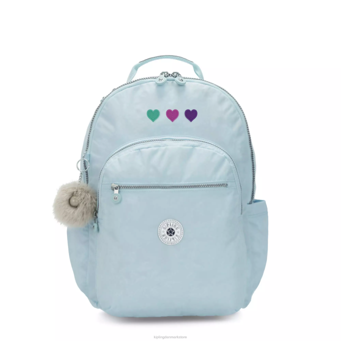Kipling Kvinder seoul ekstra stor 17\" laptop rygsæk XVLD450 bærbare rygsække brude blå