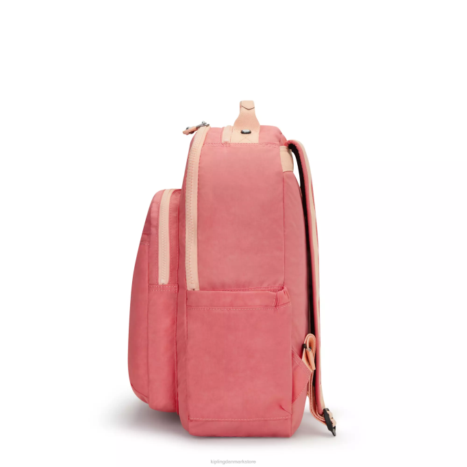 Kipling Kvinder seoul stor 15\" laptop rygsæk XVLD433 bærbare rygsække glad pink