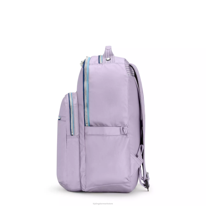 Kipling Kvinder seoul stor 15\" laptop rygsæk XVLD445 bærbare rygsække endeløs lilla sjov