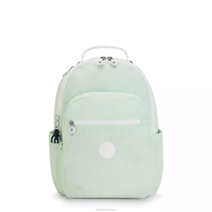 Kipling Kvinder seoul stor 15" laptop rygsæk XVLD473 bærbare rygsække luftig grøn