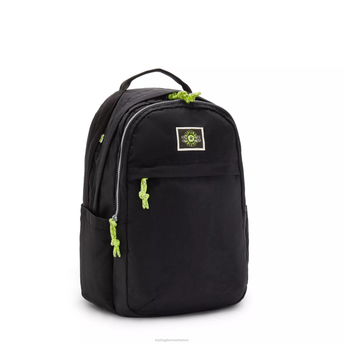 Kipling Kvinder xavi 15\" bærbar rygsæk XVLD483 bærbare rygsække dal sort