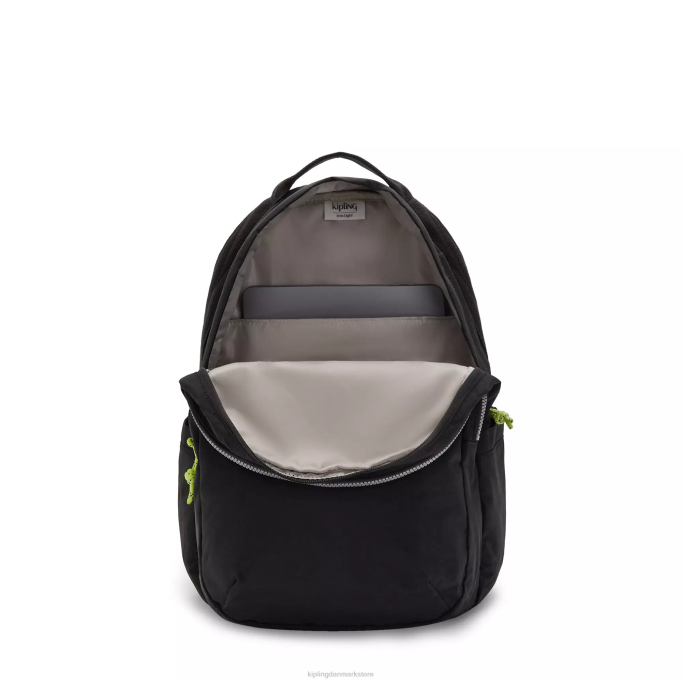 Kipling Kvinder xavi 15\" bærbar rygsæk XVLD483 bærbare rygsække dal sort