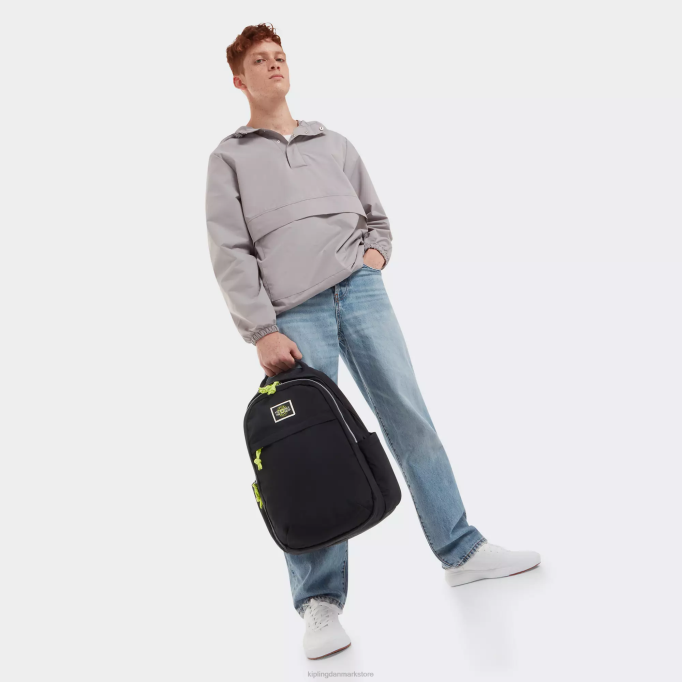 Kipling Kvinder xavi 15\" bærbar rygsæk XVLD483 bærbare rygsække dal sort