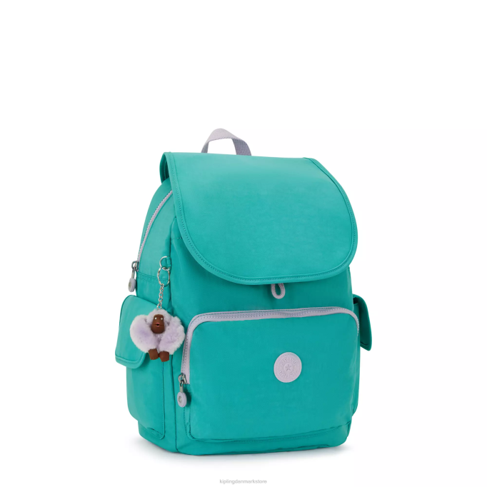 Kipling Kvinder city ​​pack rygsæk XVLD350 mode rygsække surfergrøn