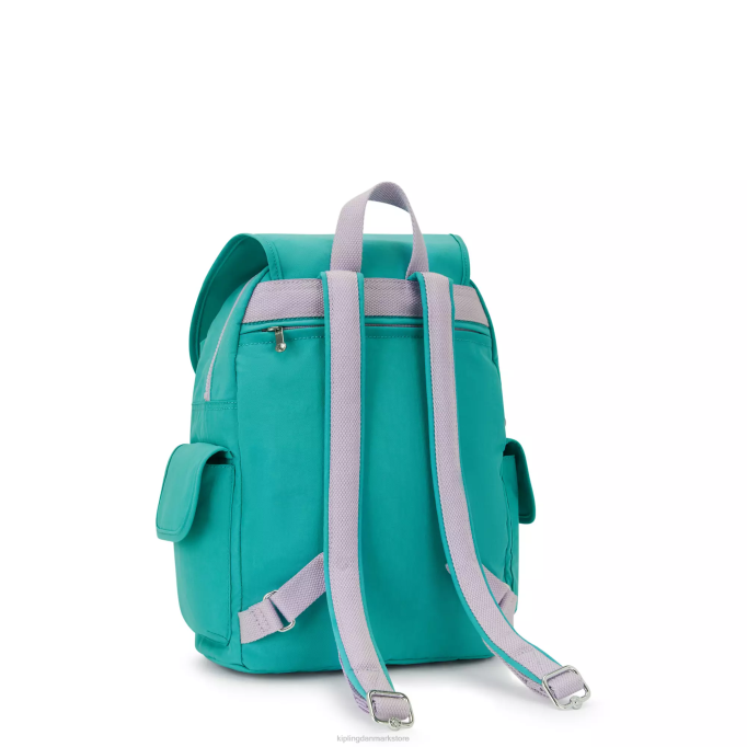 Kipling Kvinder city ​​pack rygsæk XVLD350 mode rygsække surfergrøn