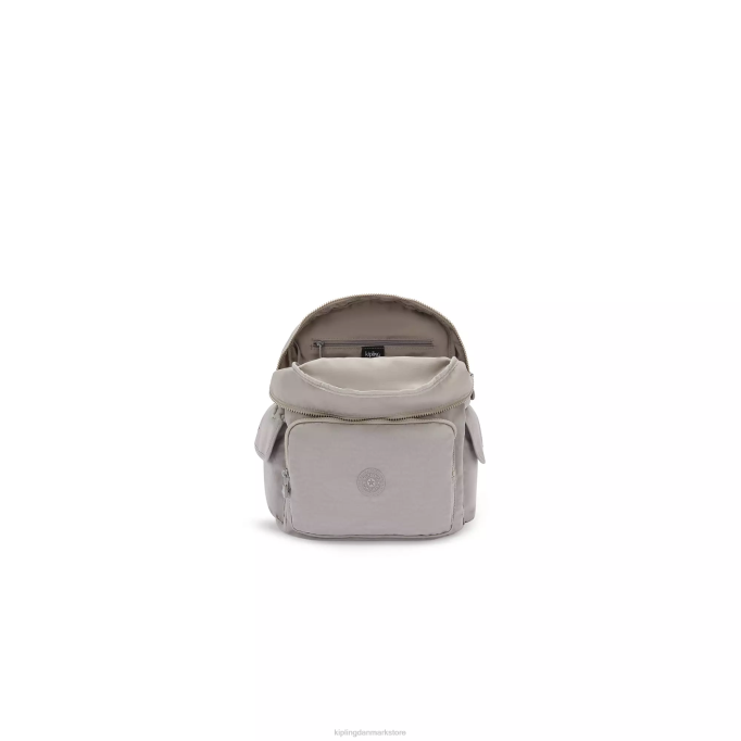 Kipling Kvinder city ​​pack rygsæk XVLD351 mode rygsække grå gris