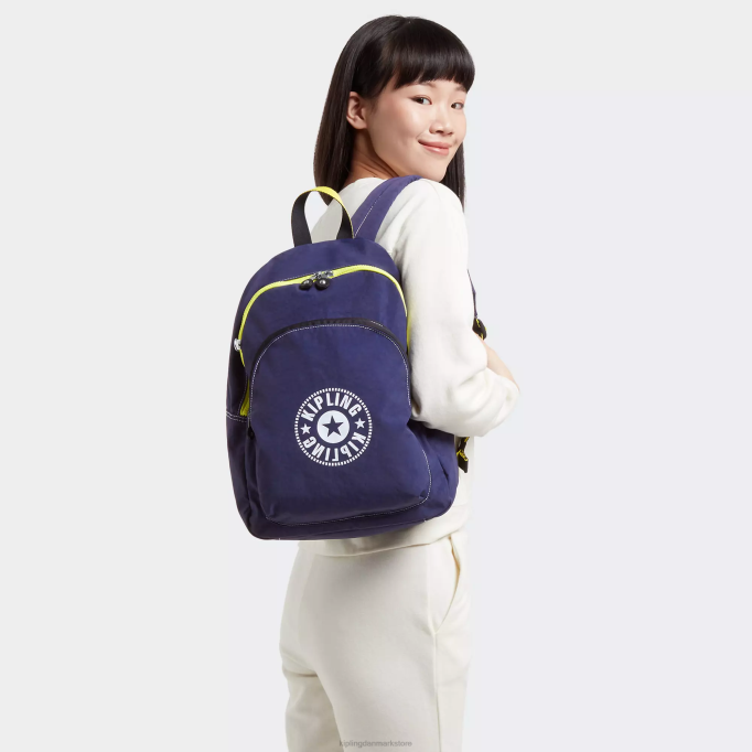 Kipling Kvinder curtis medium rygsæk XVLD373 mode rygsække ultimative flåde
