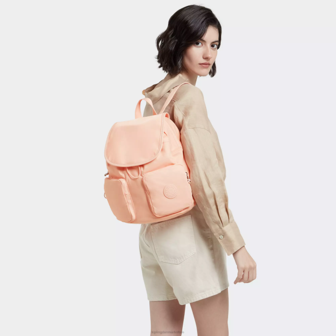 Kipling Kvinder ny city pack rygsæk XVLD359 mode rygsække haverose