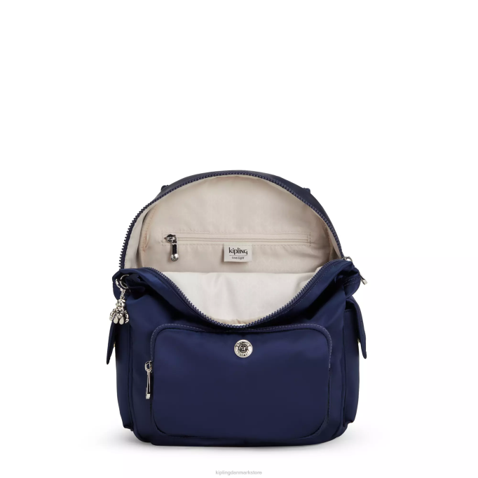 Kipling Kvinder city ​​pack lille rygsæk XVLD379 små rygsække kosmisk blå