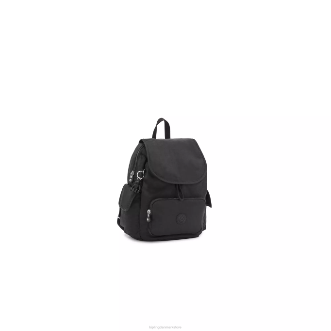 Kipling Kvinder city ​​pack lille rygsæk XVLD407 små rygsække sort noir