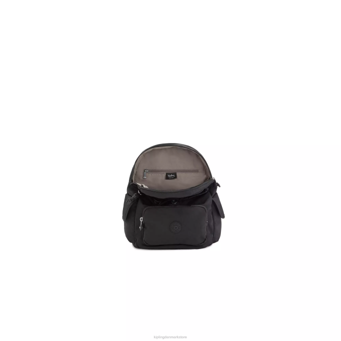 Kipling Kvinder city ​​pack lille rygsæk XVLD407 små rygsække sort noir