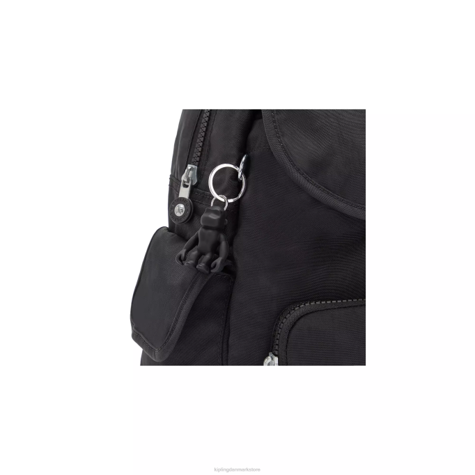 Kipling Kvinder city ​​pack lille rygsæk XVLD407 små rygsække sort noir