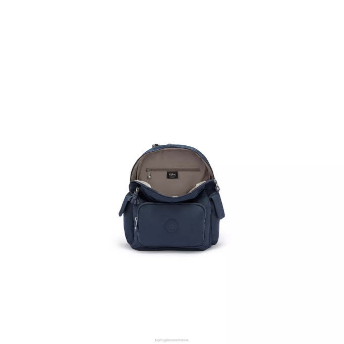 Kipling Kvinder city ​​pack lille rygsæk XVLD408 små rygsække blå blå