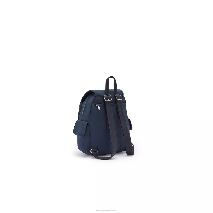 Kipling Kvinder city ​​pack lille rygsæk XVLD408 små rygsække blå blå