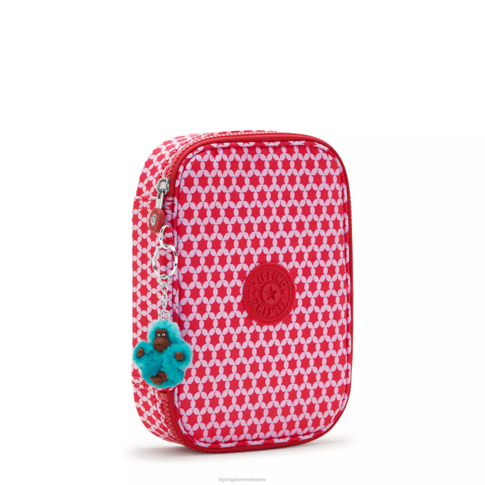 Kipling Kvinder 100 kuglepenne trykt etui XVLD585 kuglepenne og penalhuse stjerneklar prik