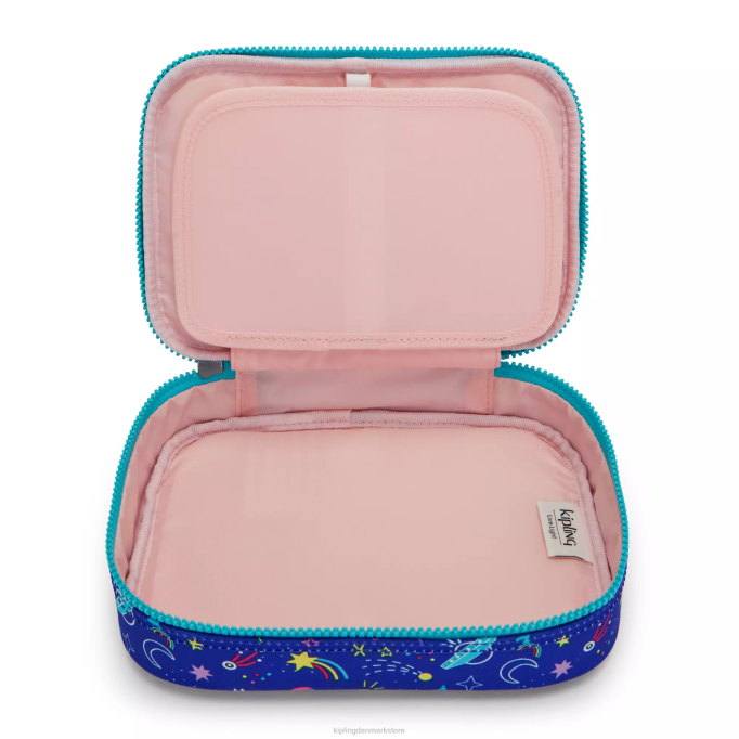Kipling Kvinder 100 kuglepenne trykt etui XVLD586 kuglepenne og penalhuse galakse gimmicks