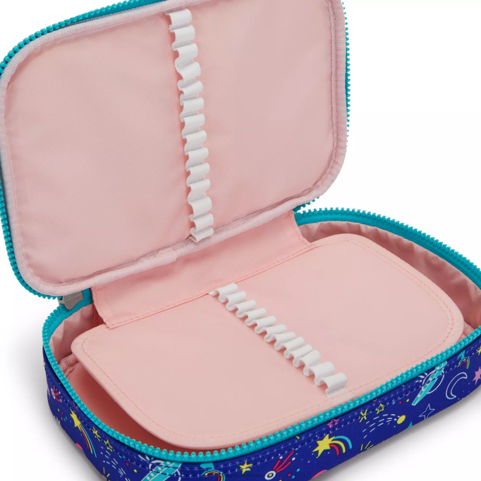 Kipling Kvinder 100 kuglepenne trykt etui XVLD586 kuglepenne og penalhuse galakse gimmicks