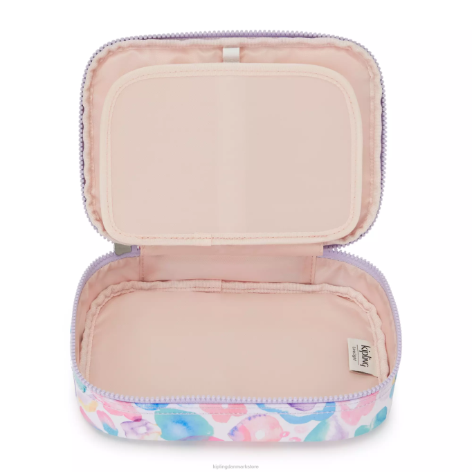 Kipling Kvinder 100 kuglepenne trykt etui XVLD593 kuglepenne og penalhuse aqua blomster